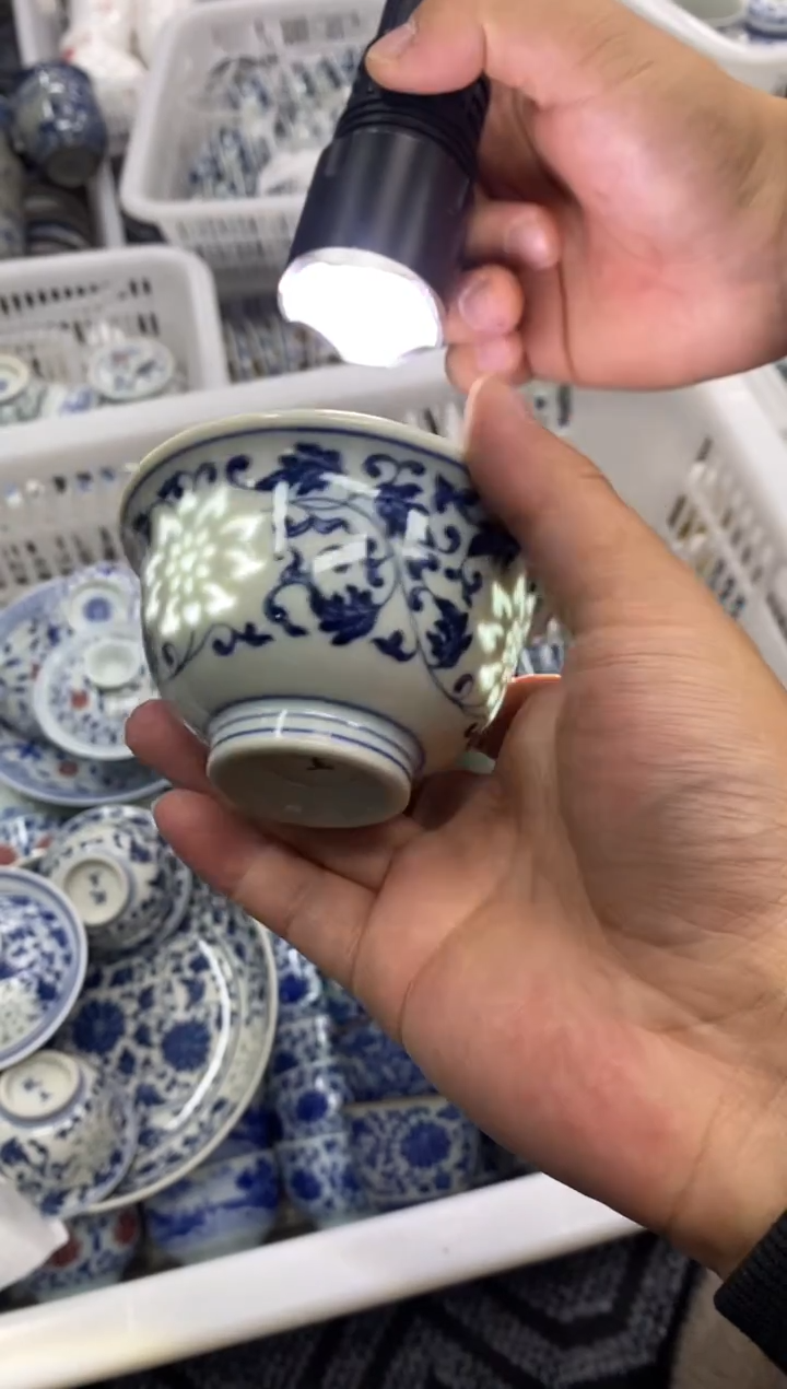 陶瓷景德陶瓷茶具容量约100
