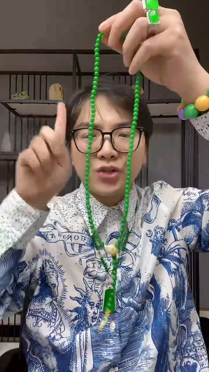 【闪购商品】翡翠颈饰合金毛衣链蛇