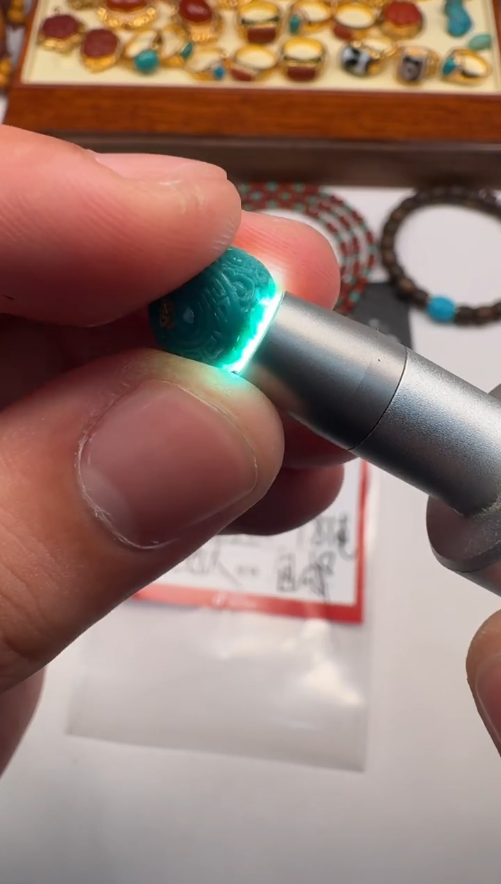 未镶嵌绿松石挂件果*~配饰配饰