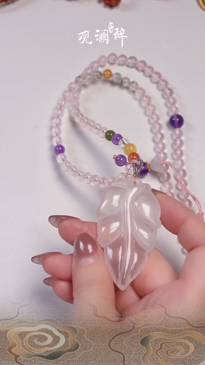 【闪购商品】水晶粉晶紫晶等多宝未镶嵌项链