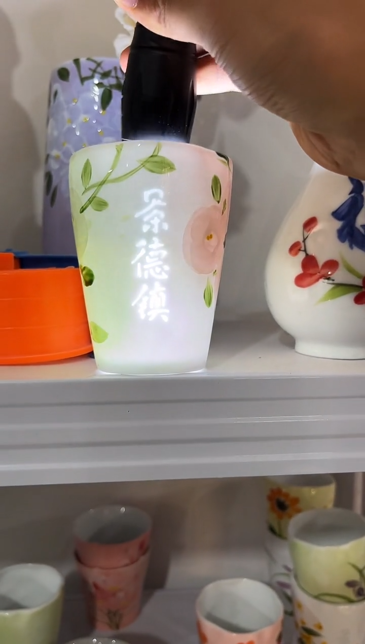 手绘餐饮具玲珑正品