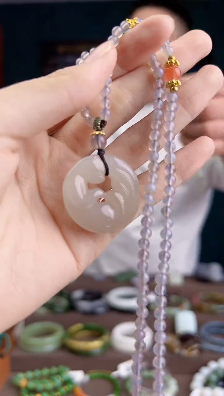 和田玉未镶嵌颈饰多样性发货 拍一单发一个