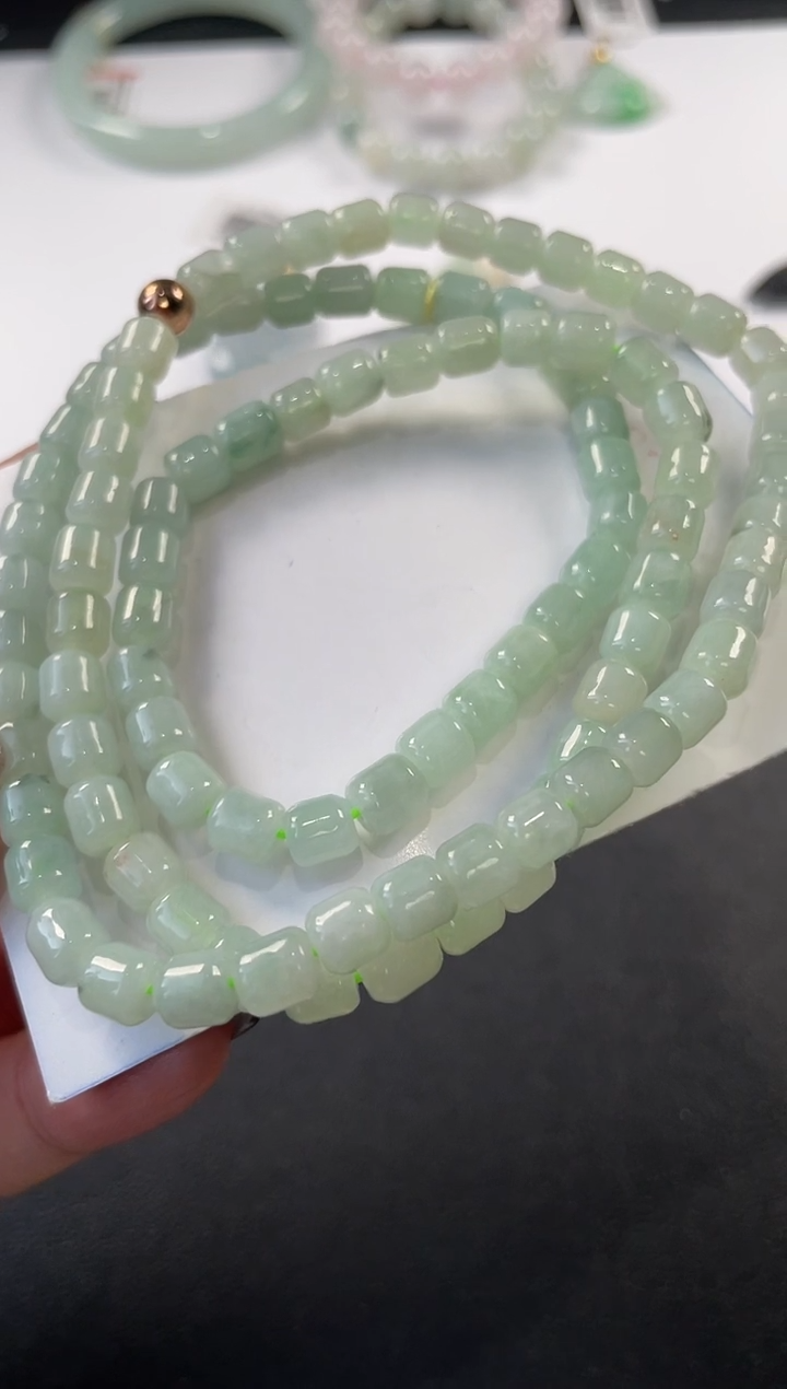 未镶嵌手链翡翠基地发货H2928