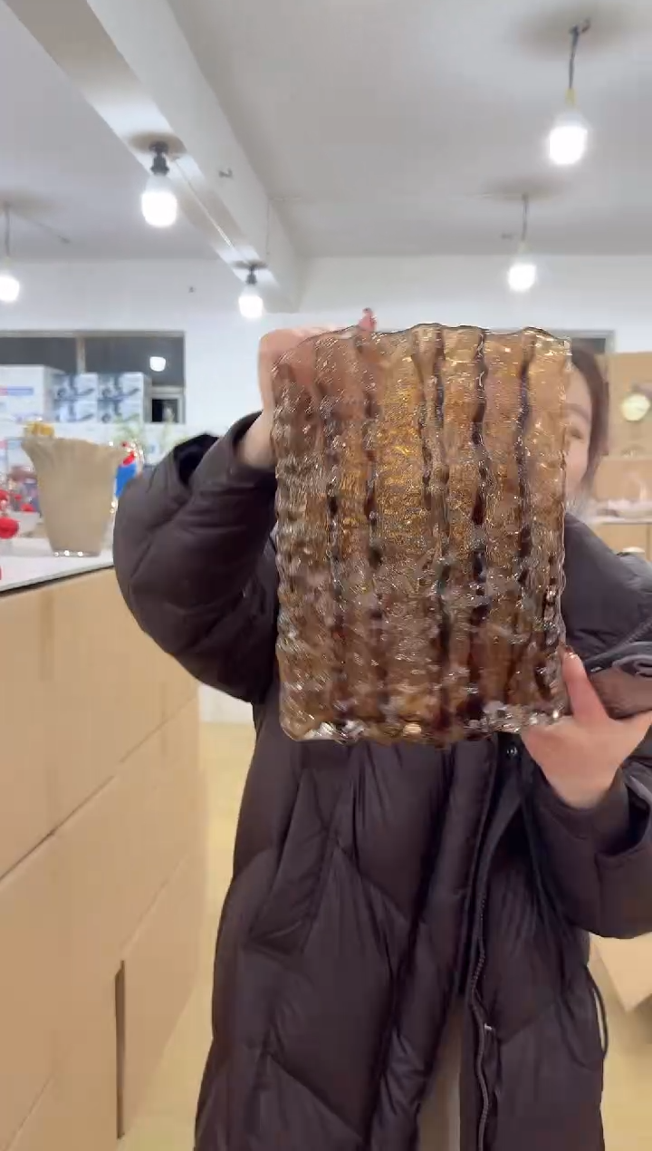 【闪购商品】无铅玻璃甄选花器-k-早14