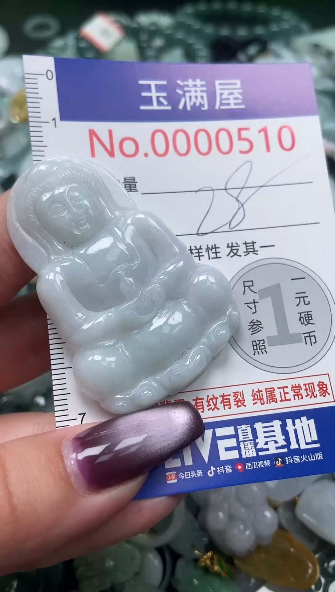 颈饰未镶嵌翡翠510