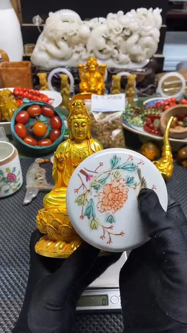 【闪购商品】瓷片瓷器瓷片 摆件1个