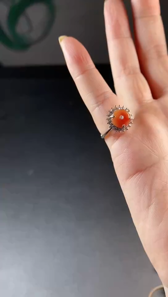 【闪购商品】翡翠颈饰合金翡翠戒指
