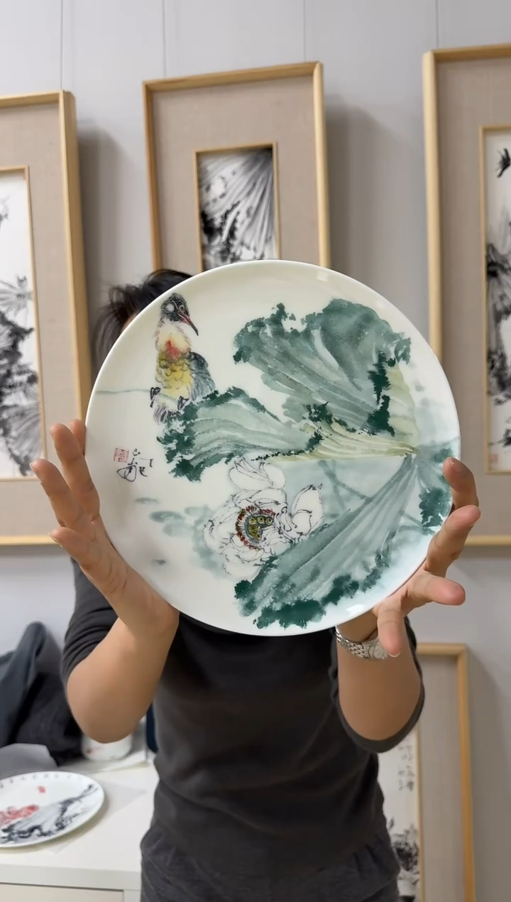 国画炳山艺术--秦老师作品 