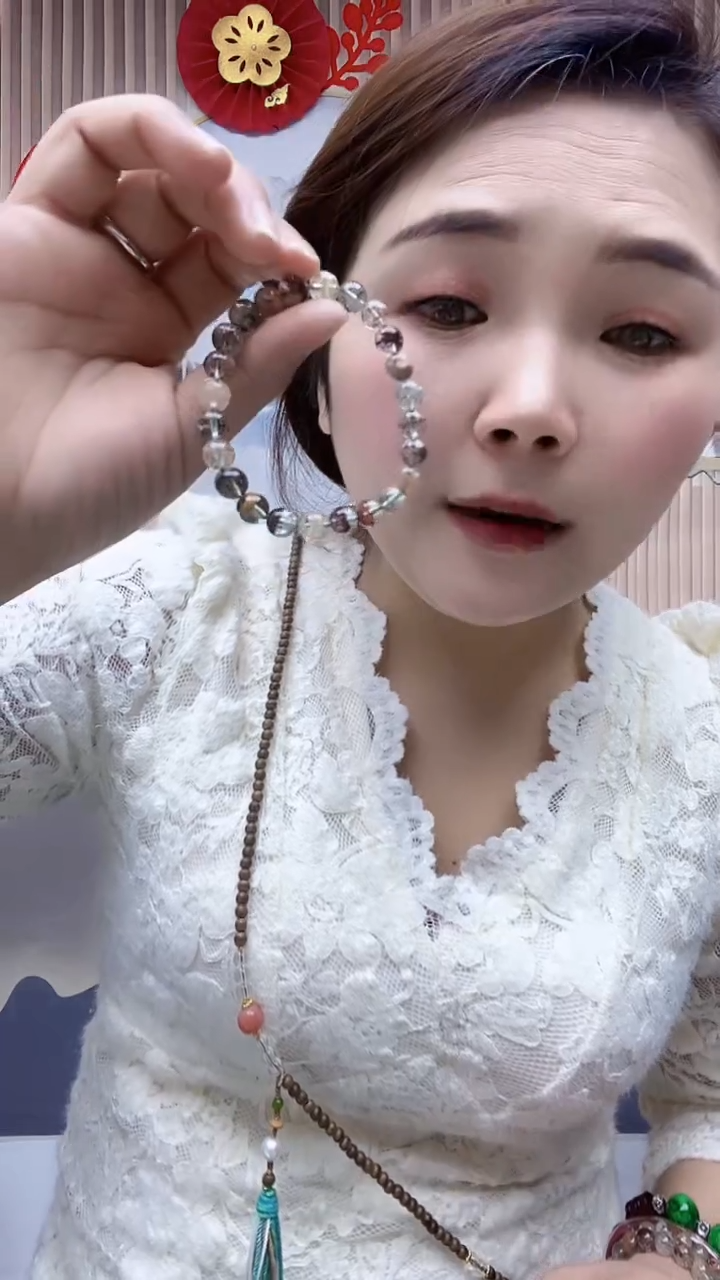 【闪购商品】水晶手链银S925镶嵌A31SDGFGDSG