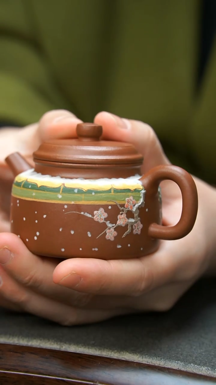 【闪购商品】紫砂茶壶故宫雪壶