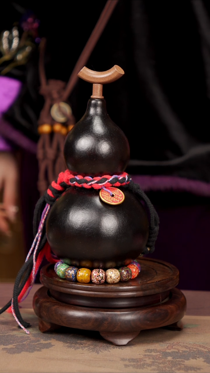 【闪购商品】100 易林大漆酒葫芦----158