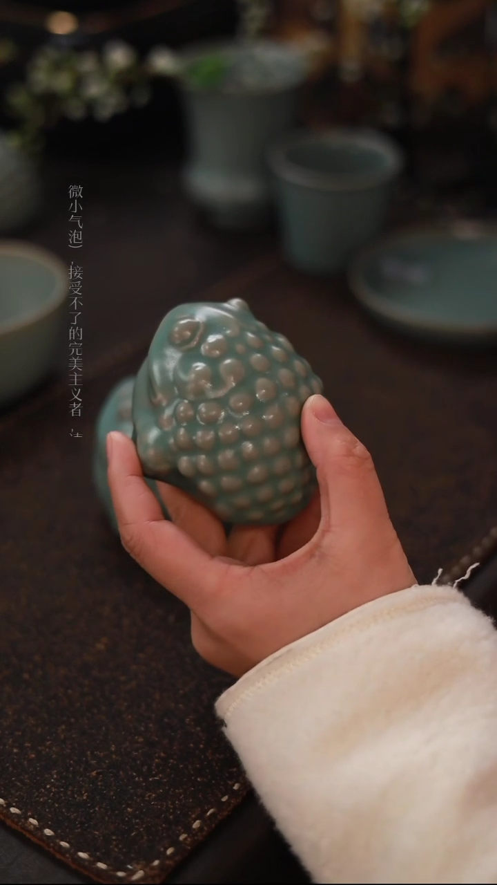 【闪购商品】杯一级品青绿仿古茶宠母