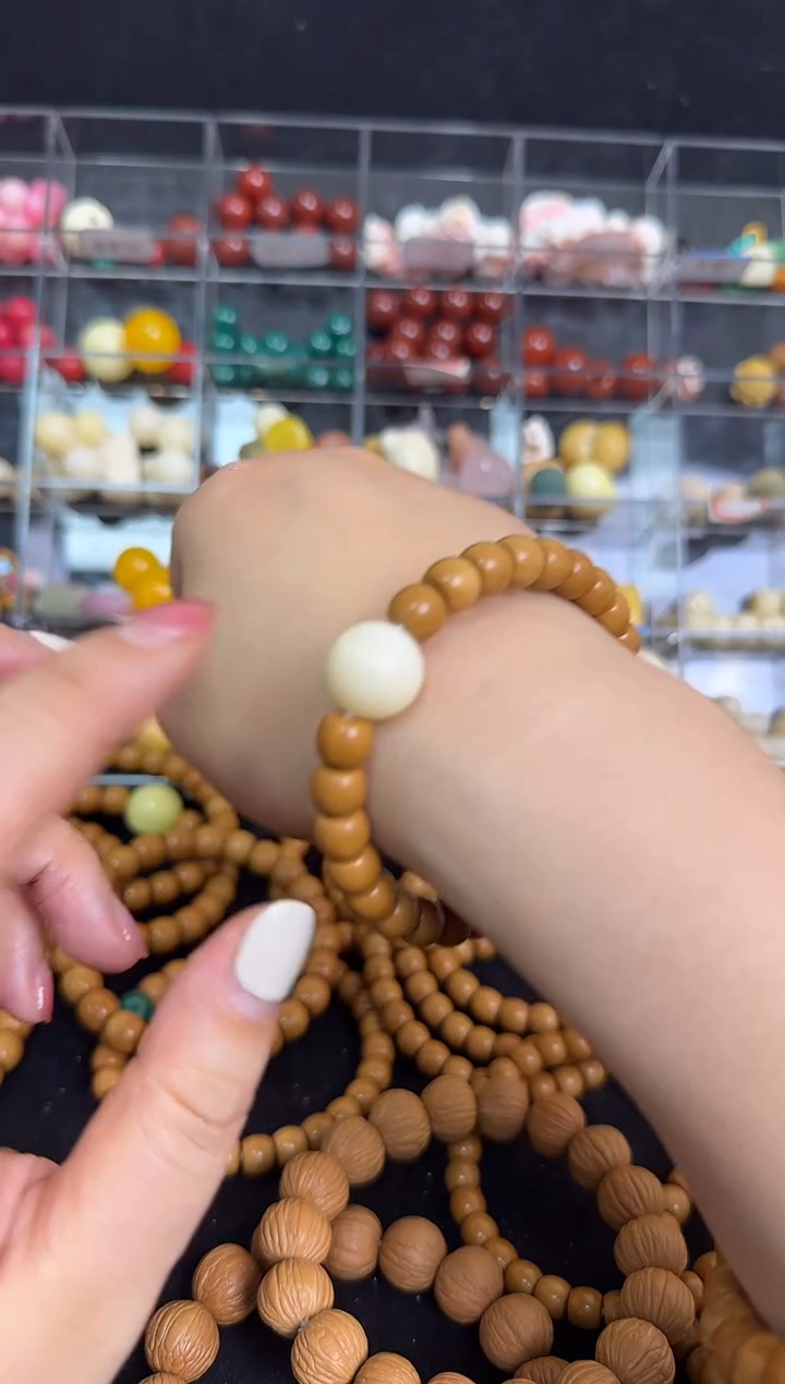 手串猴头核桃闪购直切微瑕（介意慎拍）菩提