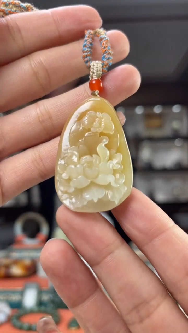 【闪购商品】和田玉颈饰未镶嵌佩佩