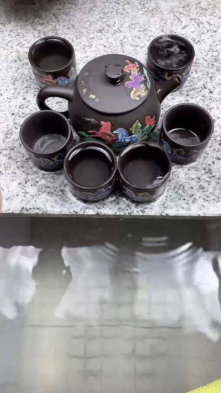 马到成功一壶六杯变色凤鸣套装