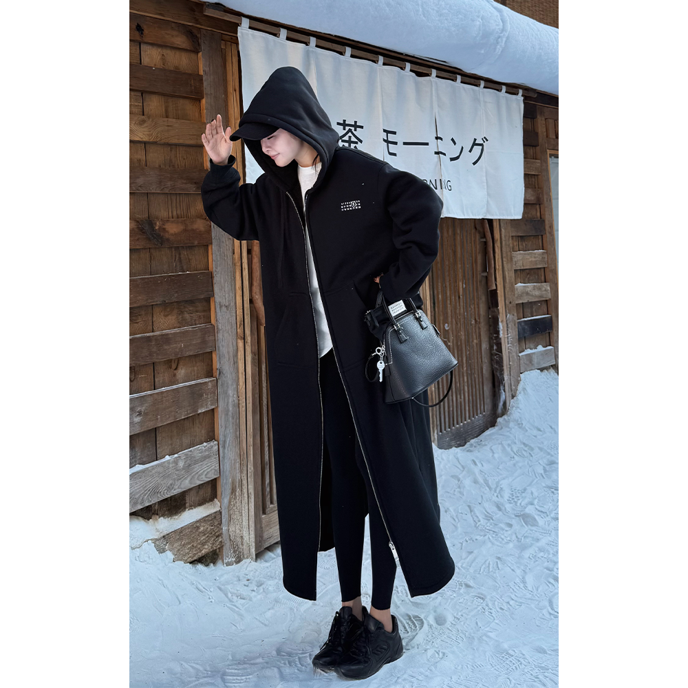 LA CALLA吉拉长款400克加厚绒外套YY-AV6958