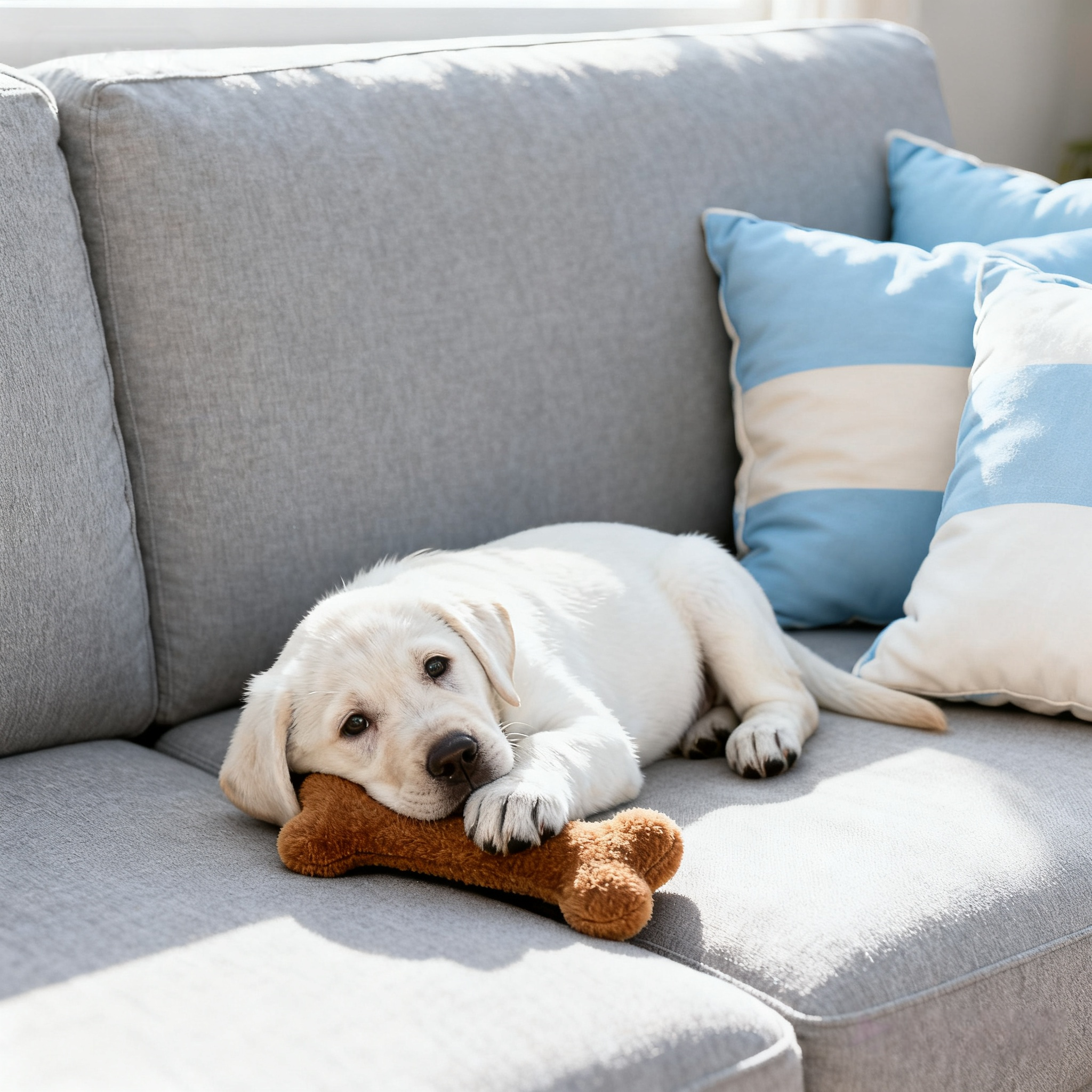 拉布拉多幼犬幼崽大型犬短毛真狗活体巡回犬家庭好养白色家养活泼