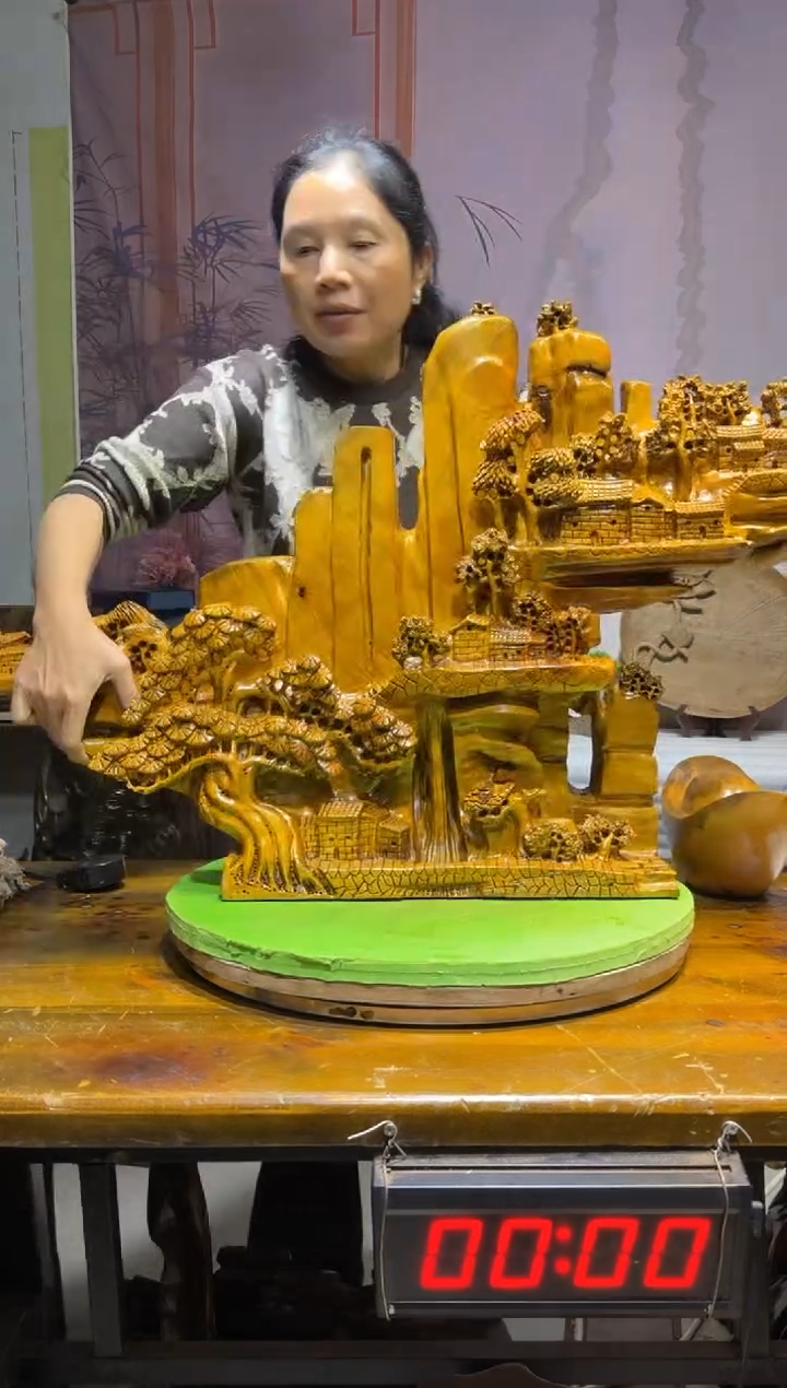 阴沉木四*金丝楠木枯木摆件