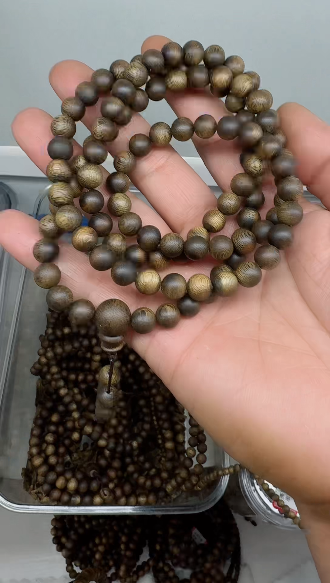 【闪购商品】沉香手串乌身0.8规格多圈28克