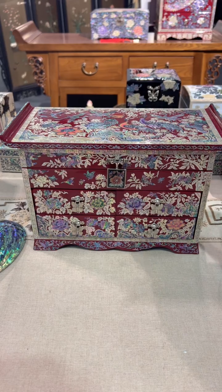 【闪购商品】大翘角.弘贝雅螺钿漆器文化馆