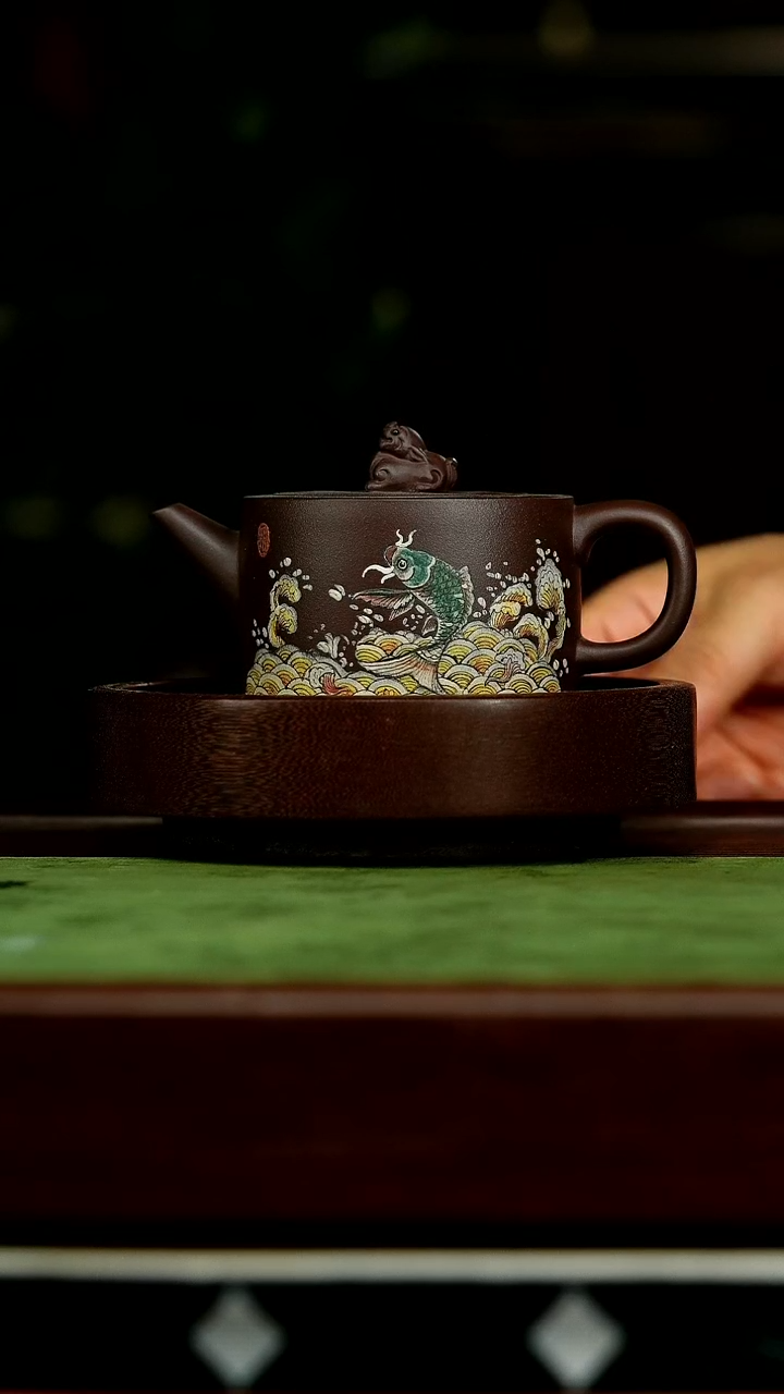 茶壶紫砂f16井栏