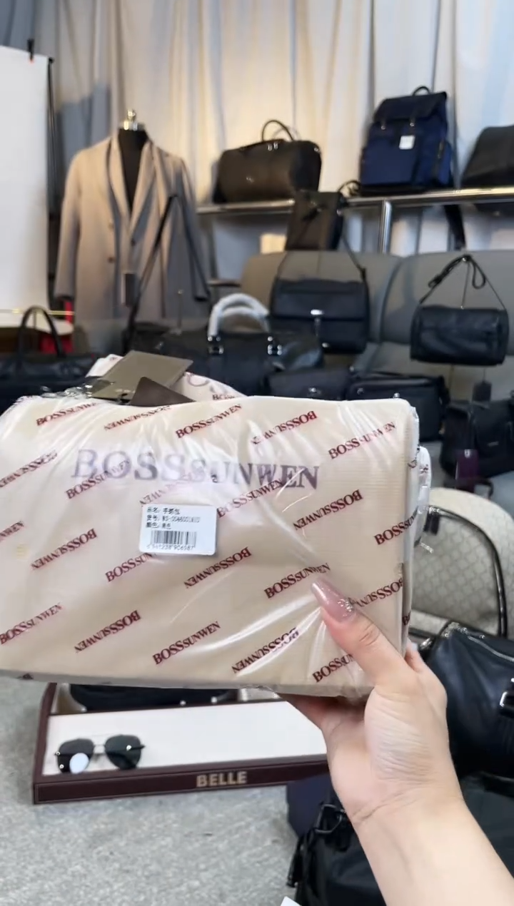 牛皮（革）韩爵绅士包包皮具176