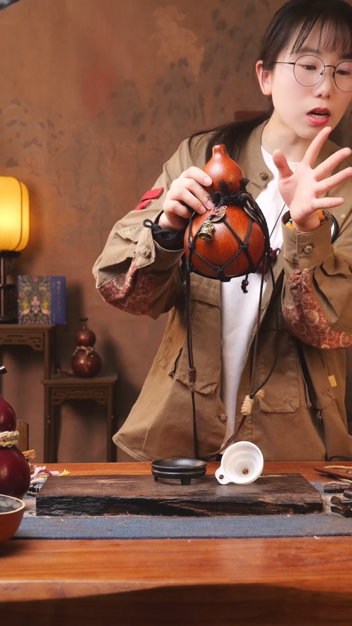 【闪购商品】148号精品大漆葫芦防腐防渗装水茶酒