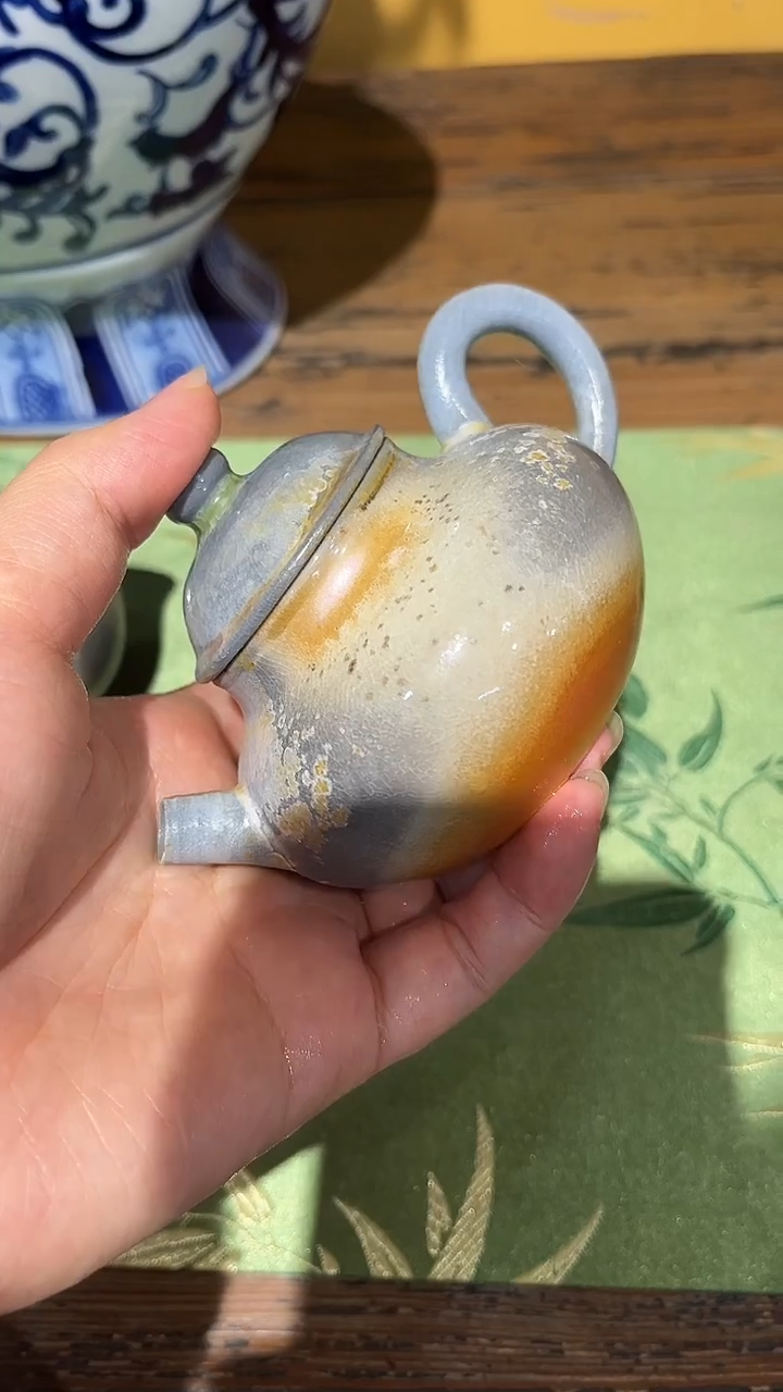 壶1号容量120-130ML仿古泥