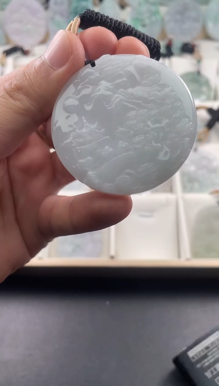 颈饰未镶嵌翡翠25/11/9/.400