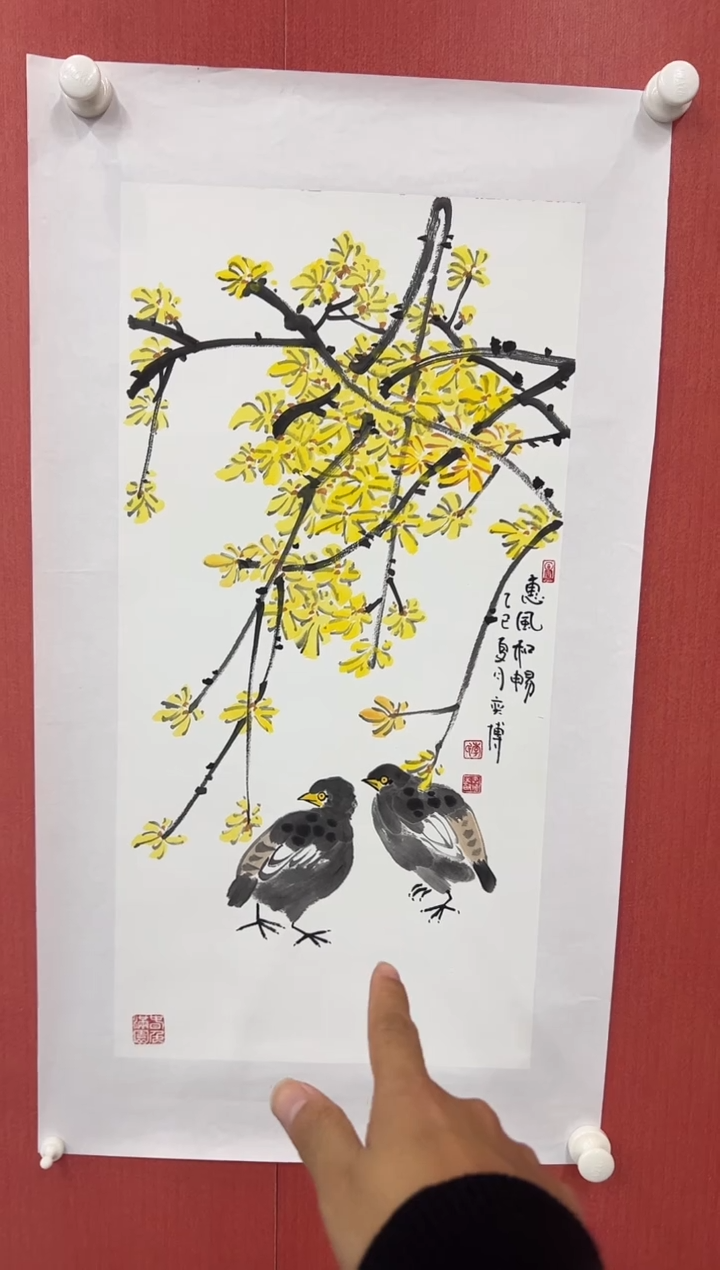 国画李奕博/精品国画/2平尺