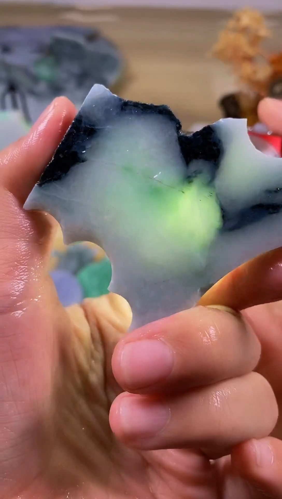 裸石翡翠缅甸翡翠A货443