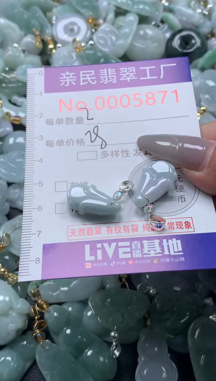 颈饰未镶嵌翡翠5871