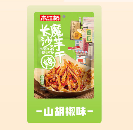 50g山胡椒味魔芋干*1包