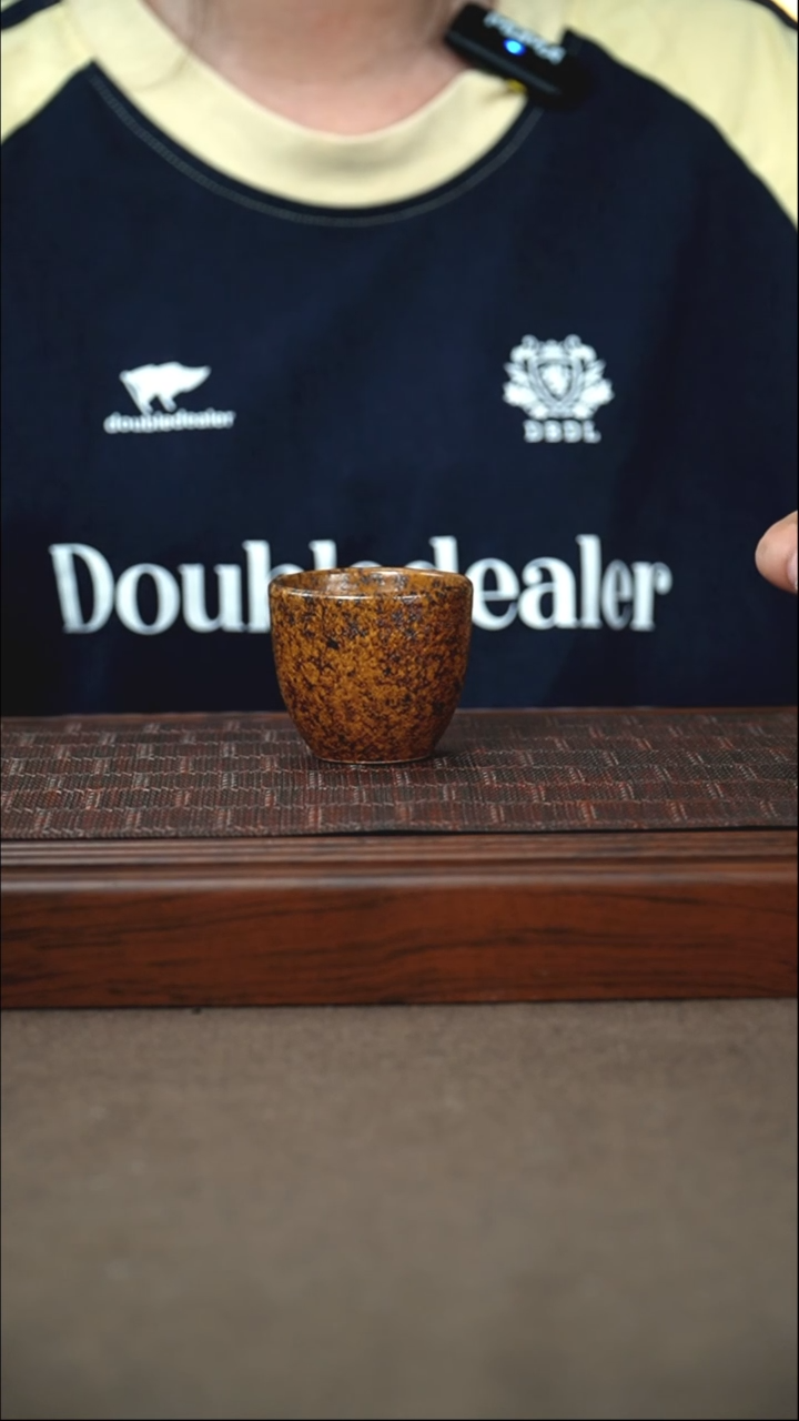 茶杯紫砂柴烧主人杯