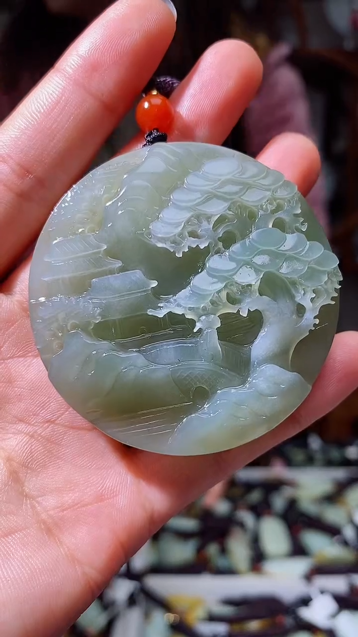 【闪购商品】和田玉挂件未镶嵌1