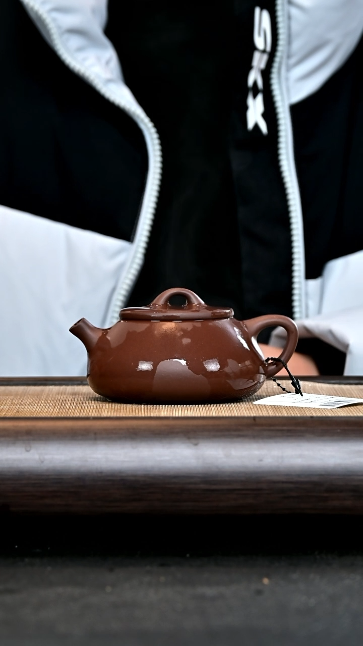 【闪购商品】紫砂茶壶GP16112 和圆 底槽清