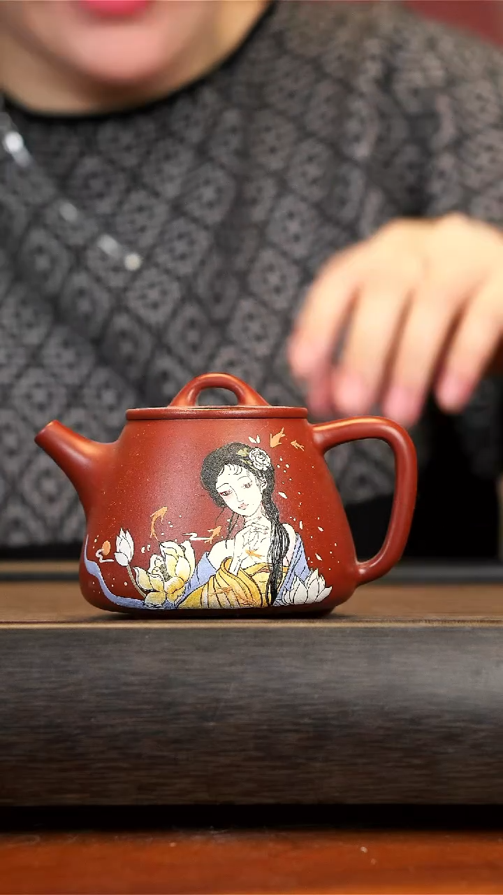 【闪购商品】紫砂茶壶200cc石瓢大红袍