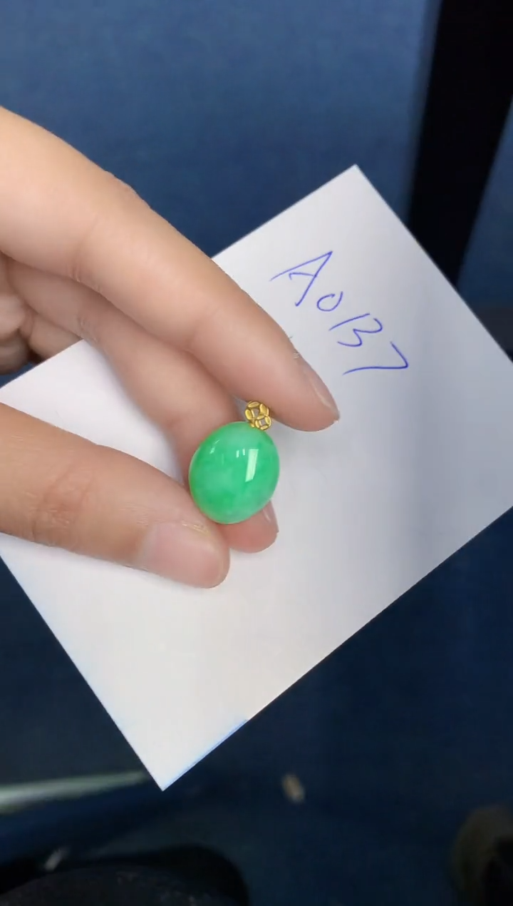 【闪购商品】翡翠颈饰18K金镶嵌000000000