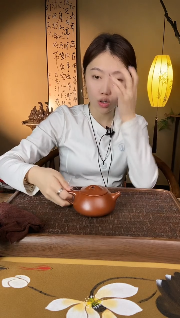 【闪购商品】紫砂茶壶光器大品景舟石瓢 红卫朱泥 徐建义