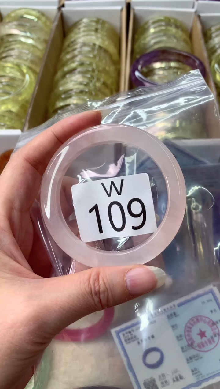 未镶嵌手镯水晶W109-53