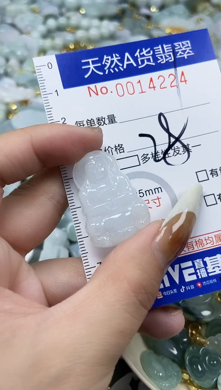 【闪购商品】翡翠颈饰未镶嵌天然A货翡翠