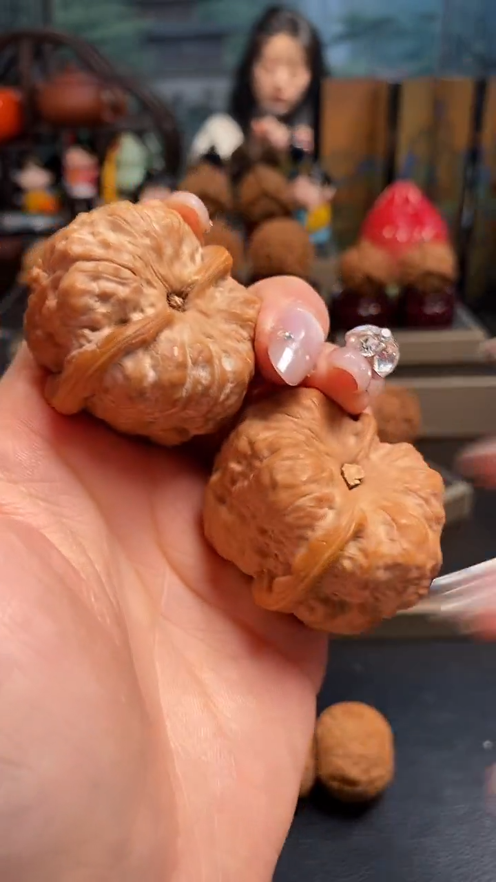 【闪购商品】文玩核桃吊坠C116蛤蟆头42