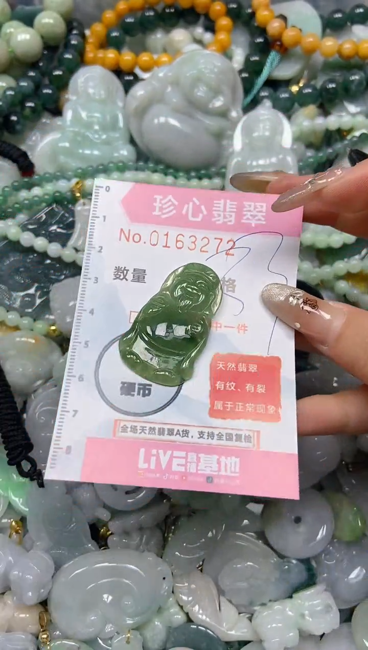 【闪购商品】翡翠颈饰未镶嵌闪购0163272