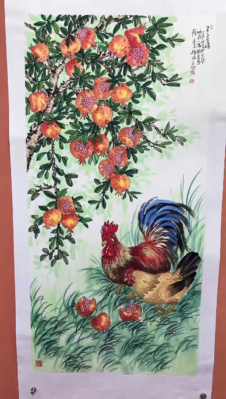 国画师立照老师国画作品