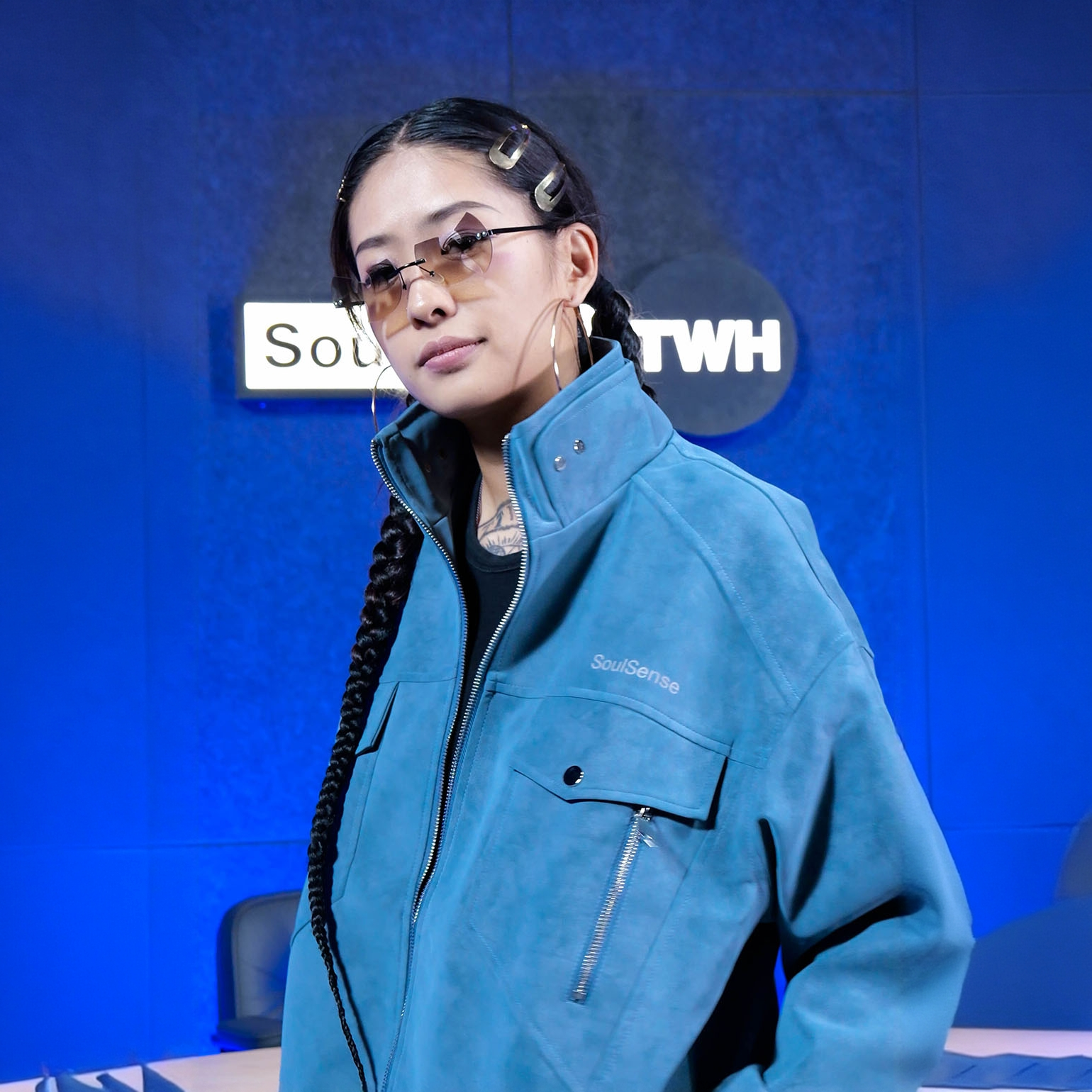 SoulSense立领运动秋冬痞帅工装散口袖短款休闲夹克