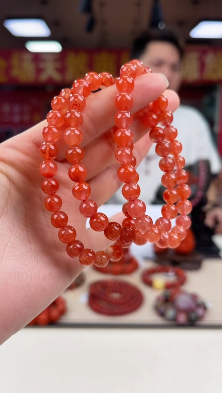 未镶嵌手串7+南红玛瑙（多样式发其一）