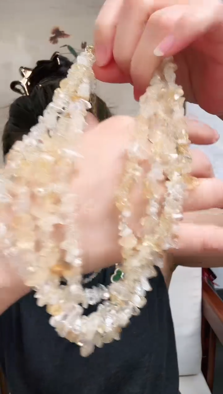 【闪购商品】水晶珠串未镶嵌珠串/多样性发货一件