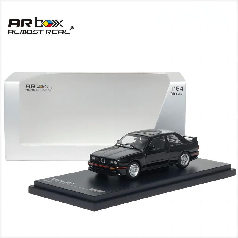 AR box 1/64 宝马 M3（E30）黑色