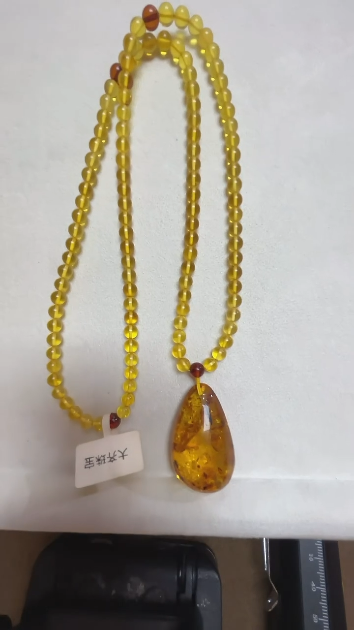 【闪购商品】琥珀裸石未镶嵌花珀吊坠 多样性发