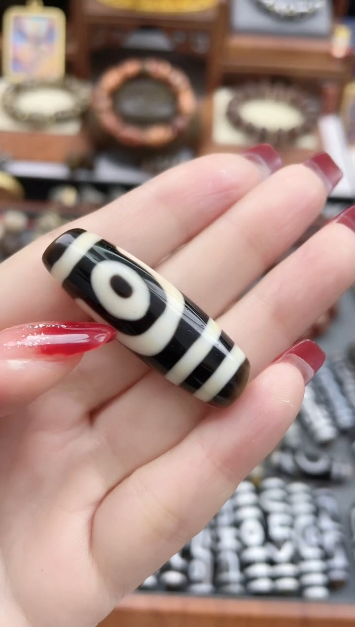 【闪购商品】玛瑙/玉髓珠珠未镶嵌手工二眼